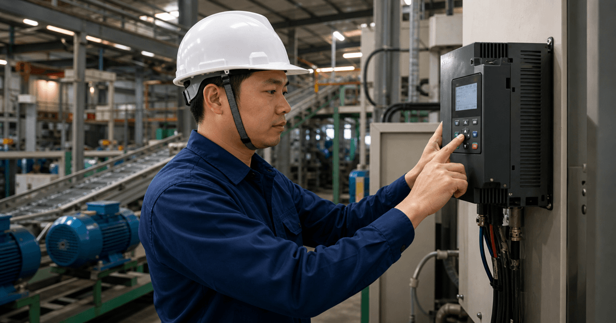 Cài đặt thông số biến tần đúng cách: Hướng dẫn cho kỹ sư vận hành