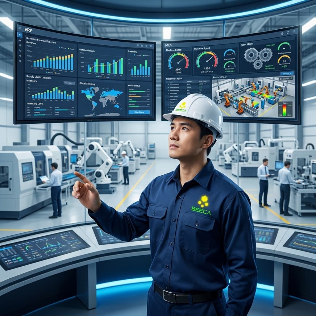 MES vs ERP: Doanh nghiệp sản xuất nên bắt đầu từ hệ thống nào?
