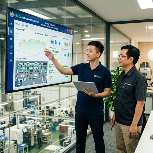 BeeCa triển khai giải pháp tự động hóa và SCADA cho nhà máy tại Huế