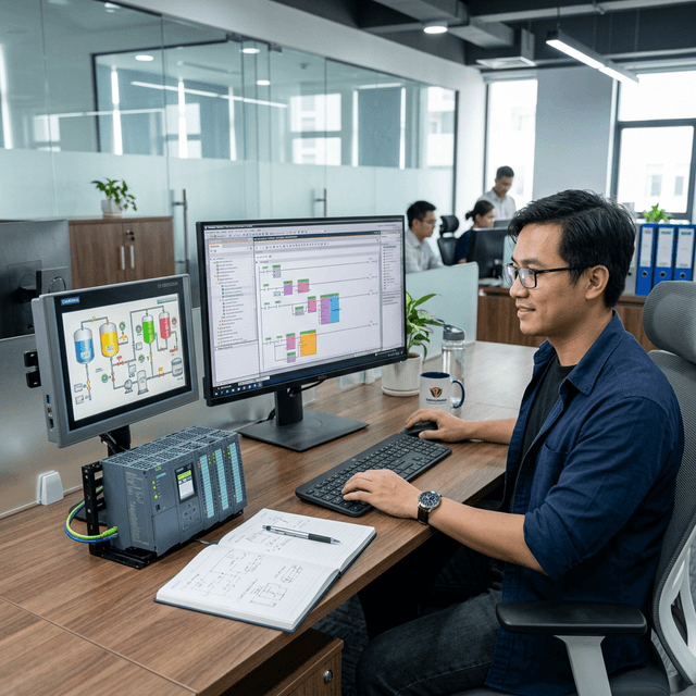 Dashboard giám sát tình trạng thiết bị nhà máy