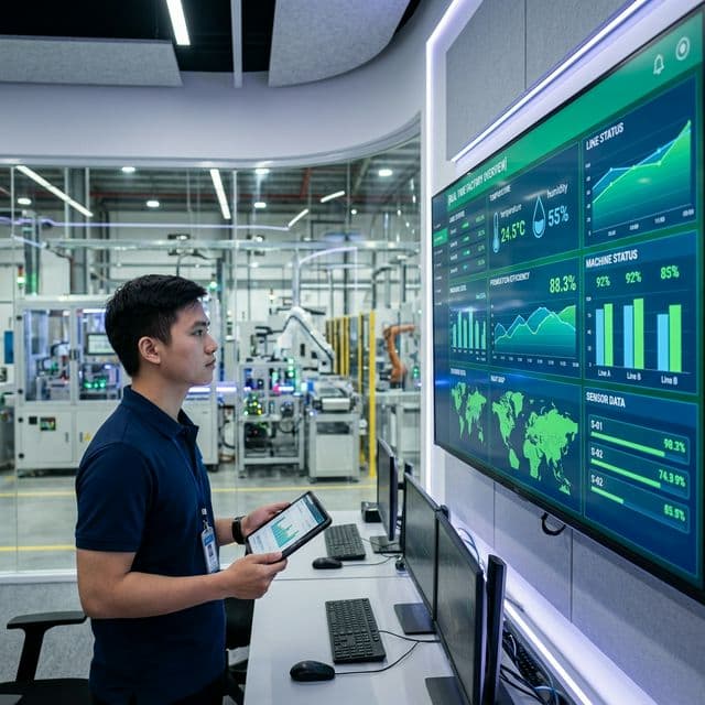 Hệ thống IoT công nghiệp BeeCa - giám sát nhà máy từ xa tại Huế