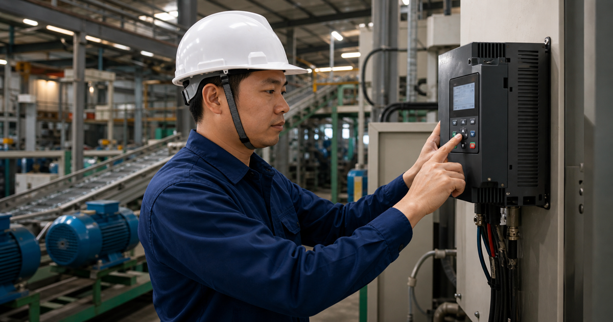 Cài đặt thông số biến tần đúng cách: Hướng dẫn cho kỹ sư vận hành