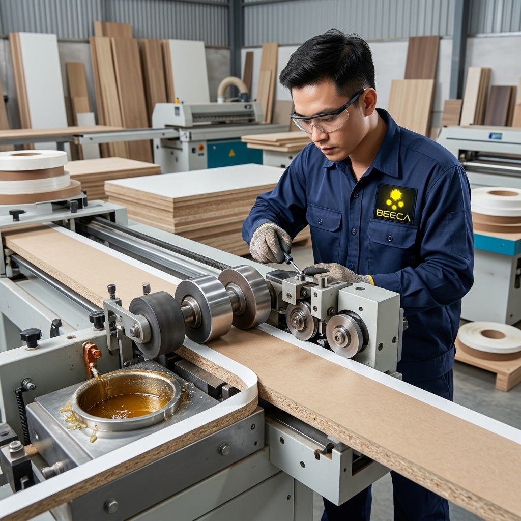 Sửa chữa Máy dán Cạnh - 7 Sự cố Phổ biến và Cách Khắc phục tại Huế