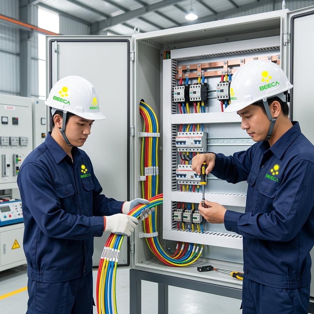 Thiết kế và Lắp đặt Tủ điện Công nghiệp - Quy trình Chuẩn cho Nhà máy